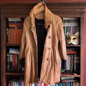 Genuine leather coat